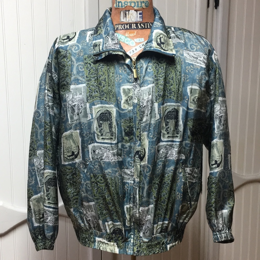 1980’s EVR Rousso 100% Silk 80’s Jacket